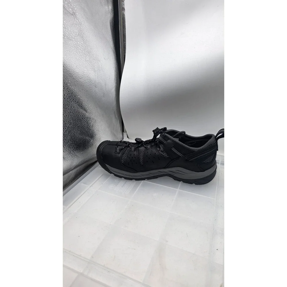 KEEN UTILITY Atlanta Cool II, Men's Black/Dark Shadow, Steel Toe, EH, Slip...